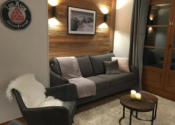 Appartement 4-5 Personnes Skis Aux Pieds Piscine Interieure Sauna Hammam