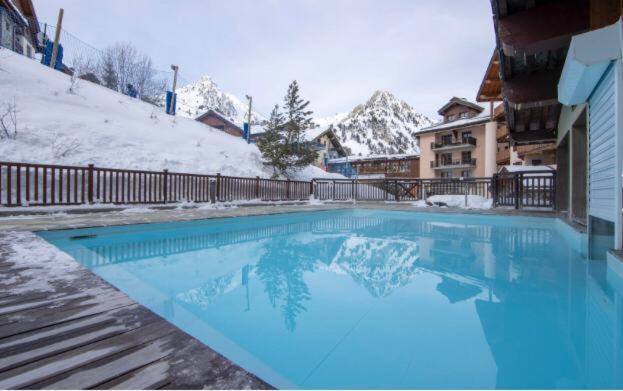 4-5 Personnes Skis Aux Pieds Piscine Interieure Sauna Hammam *