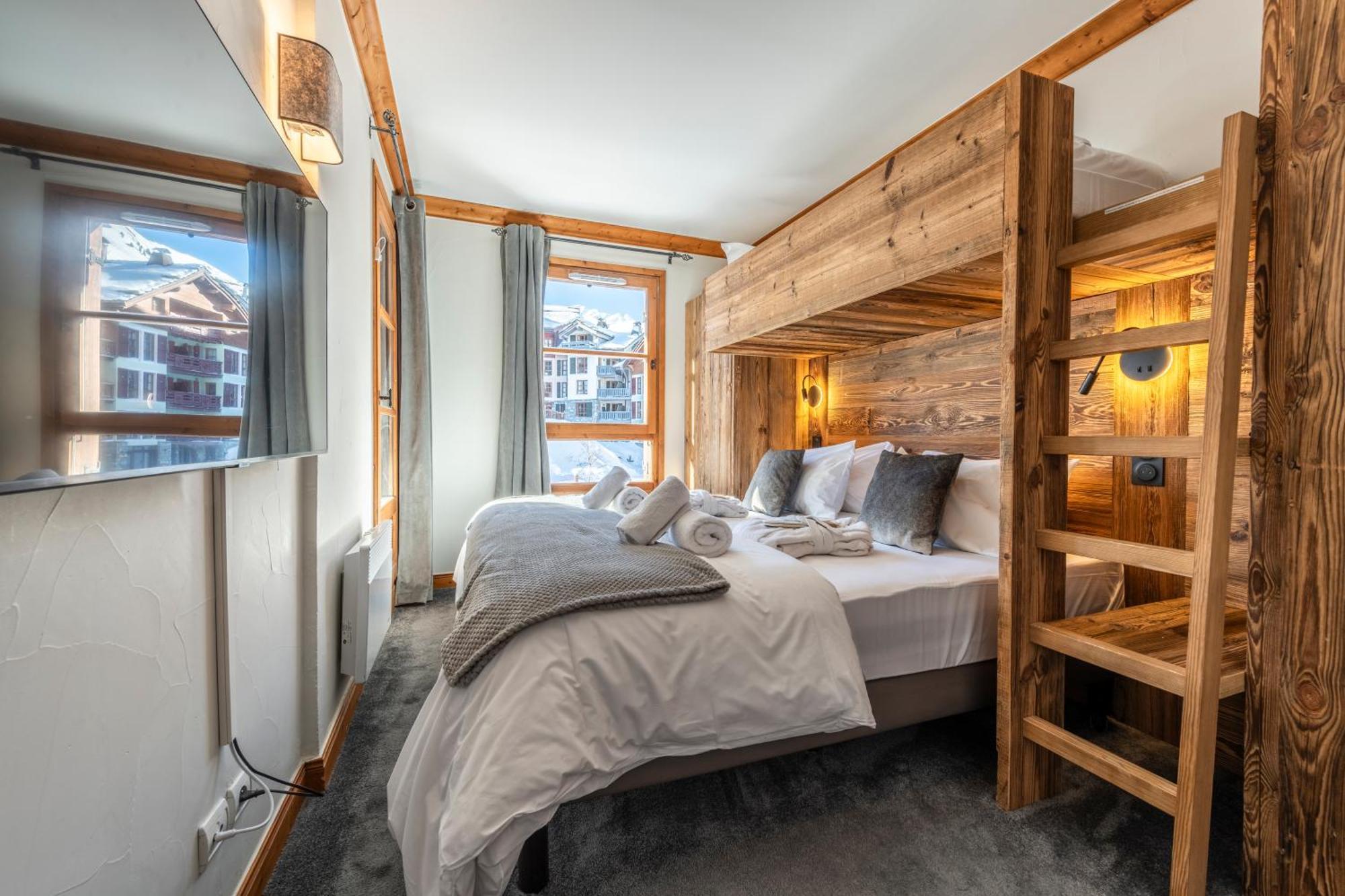 4-5 Personnes Skis Aux Pieds Piscine Interieure Sauna Hammam Apartment Les Arcs (Savoie)