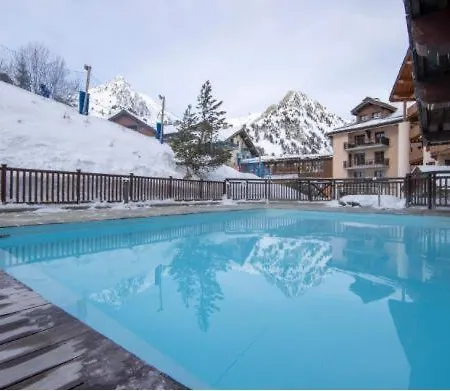 Appartement 4-5 Personnes Skis Aux Pieds Piscine Interieure Sauna Hammam Les Arcs  Exterior photo