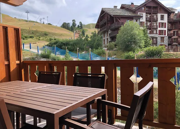 Appartement 4-5 Personnes Skis Aux Pieds Piscine Interieure Sauna Hammam